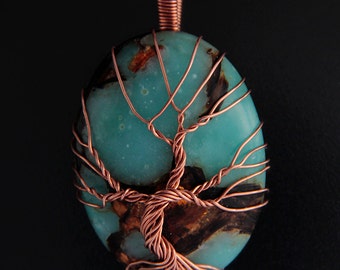 Tree of life necklace tree of life pendant tree of life jewlery wire tree necklace tree of life necklaces copper jewlery wire jewlery copper