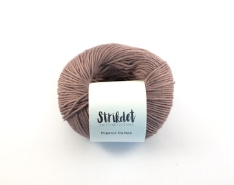 STRIKDET Organic Cotton Dusty Rose / Økologisk Bomuld - Støvet Rosa
