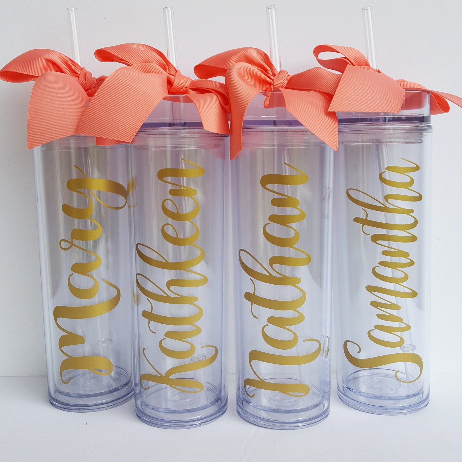 Personalized Tumbler Bridesmaid Gift GiftBride Gift