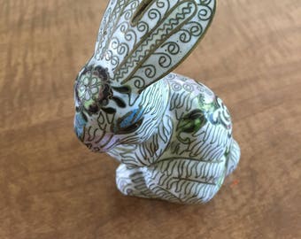 Vintage rabbit sculpture