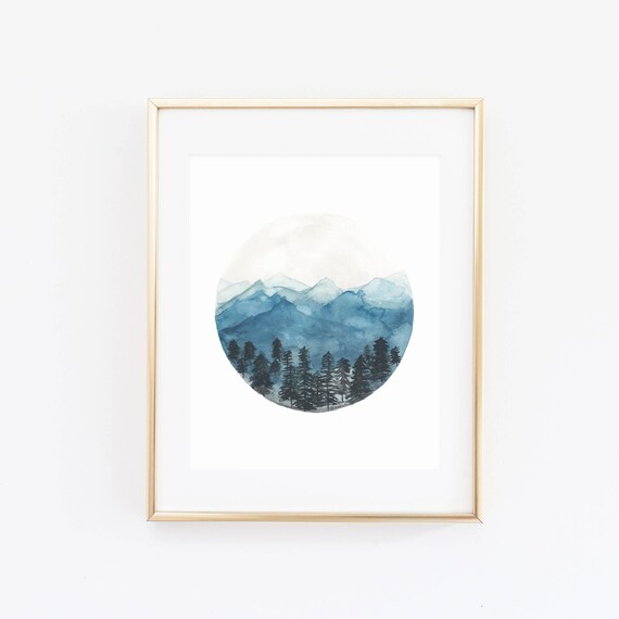 Mountain Decor Circle Round Rustic Mountain Decor Circle Round Rustic