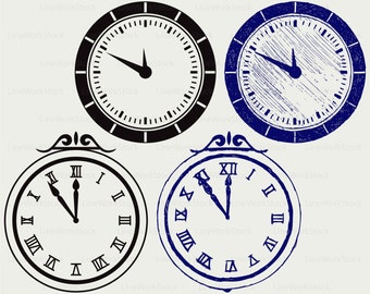 Wall Clock svg,Clock clipart,clock svg,clock silhouette,clock cricut cut files,clock clip art,clock digital download designs,svg,dxf