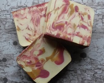 Artisan Soap - 15% Shea - Berry Burst Cruelty Free, Vegan, Palm/SLS Free