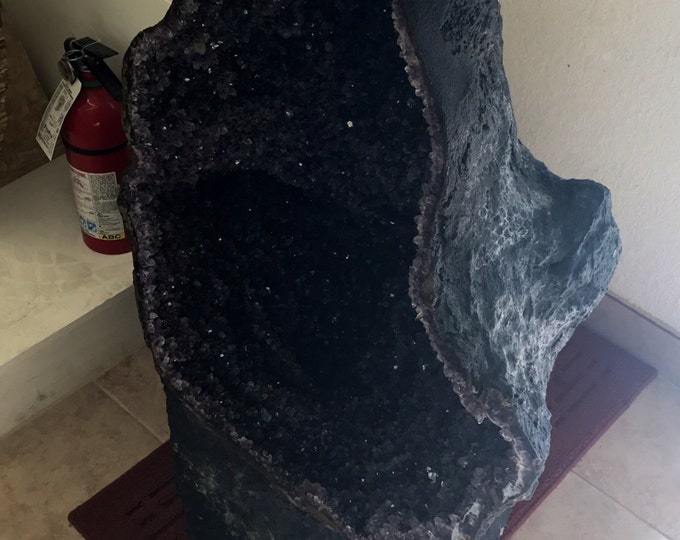 380LBS Natural Geode Amethyst Crystal Geode 38" X 25" X 23" Museum Grade from Brazil- Home Decor \ Metaphysical \ Amethyst Geode \ Geode