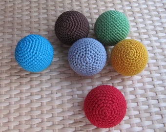 pet toy crochet play balls for puppies cats gift kittens new pet gift puppy ball cat toys cotton ball ferret toy gift for pet set rattle