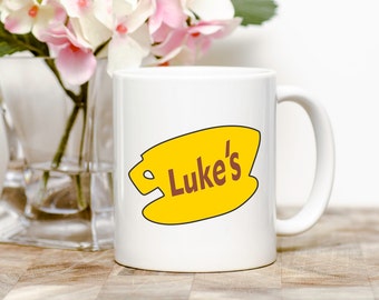 Large Coffee Mug Luke's Diner Mug Cute Coffee Cup College Student Gift-Teen Gift for Her-Best Friend Mug-Ceramic Mug