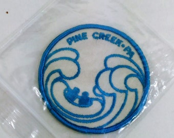 Patch/Applique /Pine Creek PA/3" Round/Free Shipping Within The Cont. USA
