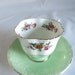 Vintage Harleigh Bone China Tea Cup and Saucer Made in England