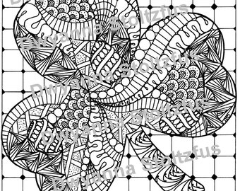 Items similar to How to Pray the Rosary Coloring  Page  PDF  