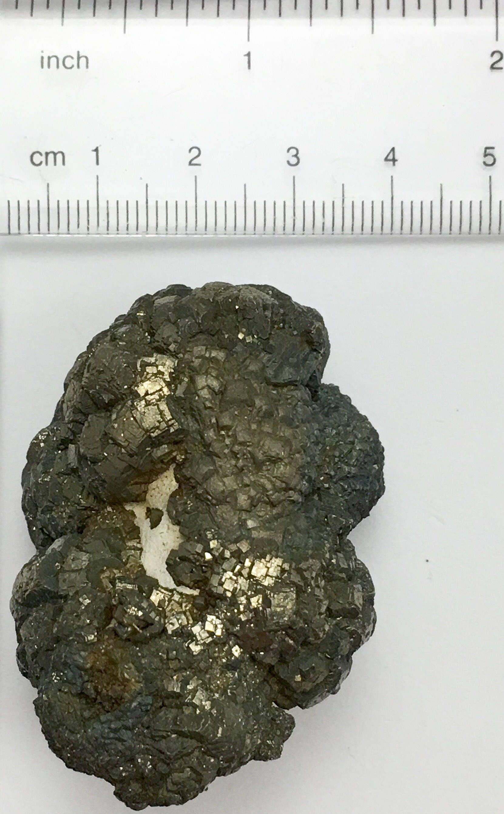 Beautiful Large Cluster of Pyrite Crystals from Texas