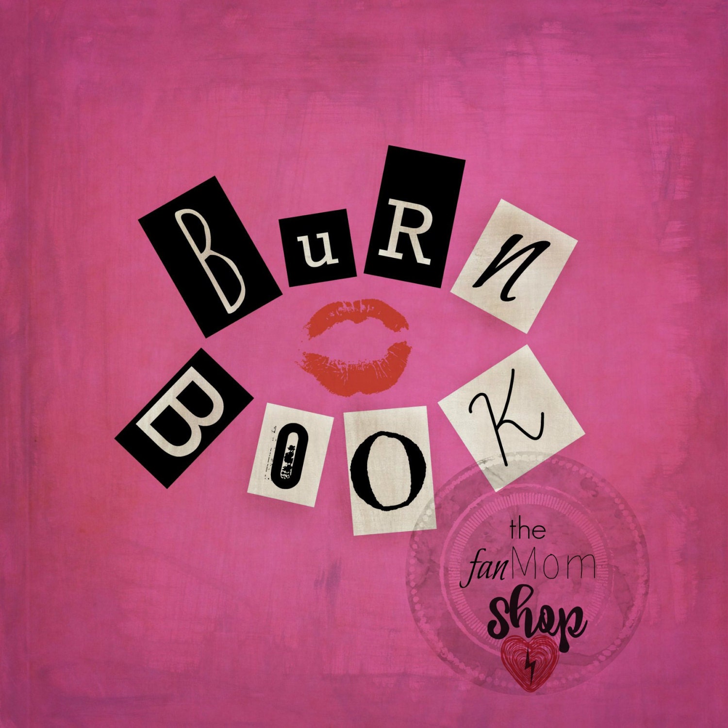 Mean Girls Inspired: Burn Book Printable from FanMomShop on Etsy Studio