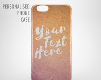 Custom name personalized phone case, iPhone 5 5c 5s SE 6 6s plus 7, personalised iPhone cases, initials phone cover, customized, customised