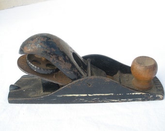 Vintage Stanley planer No. 110 for woodworking or steampunk decor
