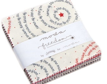 Freedom Treat Pack - Moda - Moda Precuts - Quilting Fabric - Sweetwater Fabric - Precut Fabric - Fabric - Moda Treat - Fabric Pack -5640MT