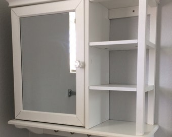 Bathroom Cabinet and Shelves