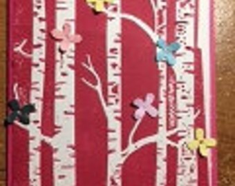 Colorful Woods with Flowers and Butterflies (2)