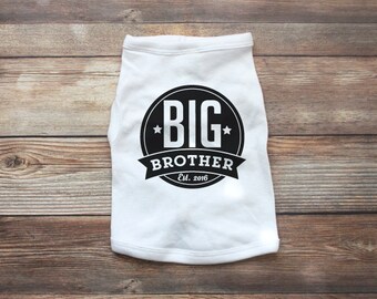 Dog Big Brother Shirt - Dog Pregnancy Announcement shirt - Dog Shirt Big Brother - Dog Shirt - Dog Baby Announcement - New Baby Announcement