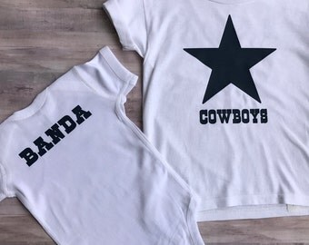 Dallas Cowboys Baby, Dallas Cowboys TShirt, Dallas Cowboys Newborn, Custom Dallas Cowboys, Dallas Cowboys Personalized,