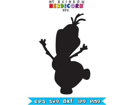 Download Olaf svg dxf eps png jpg Disney Frozen by RainbowNerdicornSVG