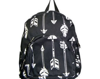 Small backpack-child backpack-backpack-toddler backpack-gift-Arrow backpack-girl backpack-monogrammed backpack-personalized backpack-arrow