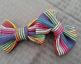 Sarape Bow Clips