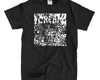 cream wheels of fire t shirt
