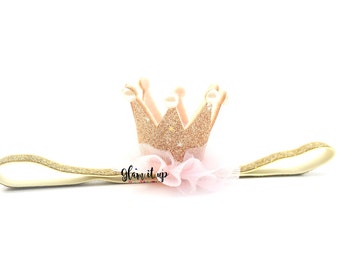 1st birthday crown-first birthday crown-first birthday headband-princess crown-1st birthday headband-birthday crown-cake smash crown