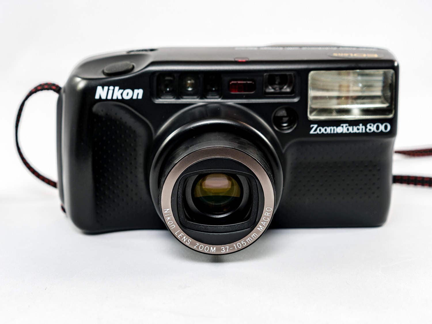 Nikon Zoom Touch 800 Film Camera with 37105mm Power Zoom Lens with ED
