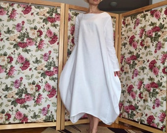 Linen Dress - OS7828-40