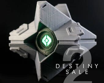 Destiny 3D printed Ghost Frontier Kit - with LED