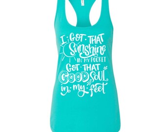 ADULT sunshine in my pocket tank, sunshine in my pocket tank, trolls birthday shirt, sunshine in my pocket shirt