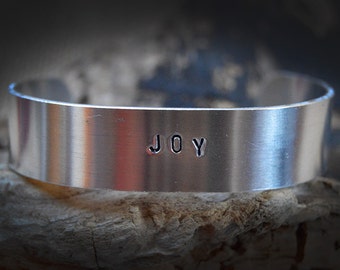 Aluminum 16mm cuff bracelet