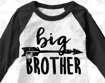 Big Brother svg, brothers svg, boys svg, arrow svg, big brother, little brother also available, brother SVG, DXF, EPS, sibling shirts