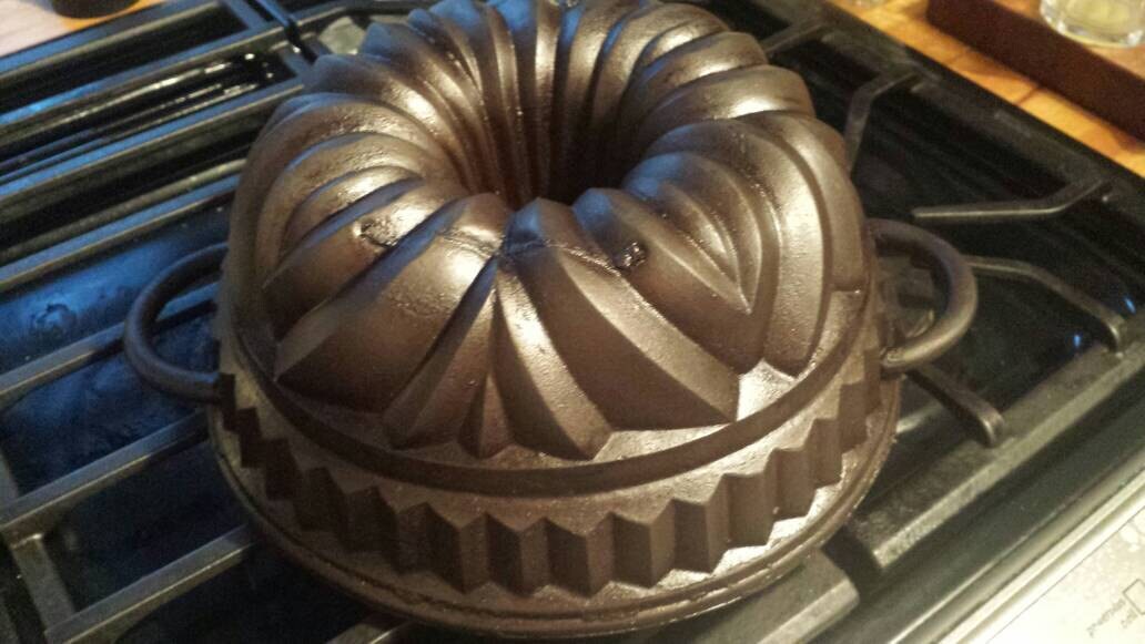 German Bundt pan Monarch Cast iron