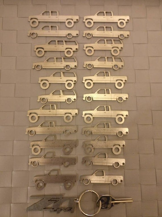 1988 1998 Chevy/GMC OBS Truck Blazer Stepside Keychains