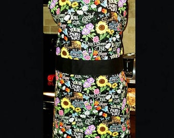 Adult Apron ( Spring Flower's )