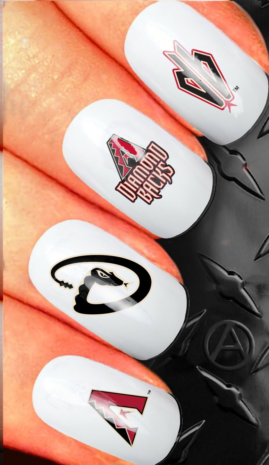 35 Nail Art Decals National League Baseball Arizona Diamondbacks N86