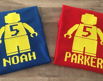 Birthday lego shirt