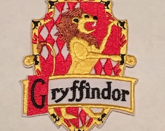Harry Potter Gryffindor Crest Iron-On Patch