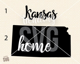 Download Kansas cricut | Etsy