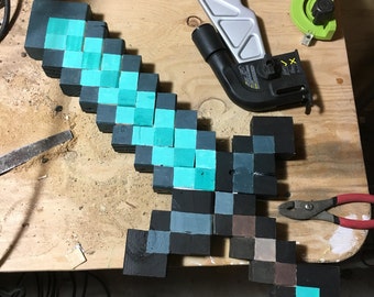 Minecraft diamond  Etsy