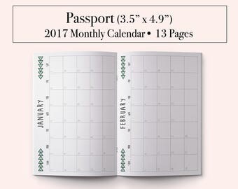Passport journal | Etsy