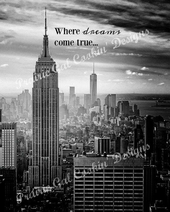 now you re in new york where dreams are made of