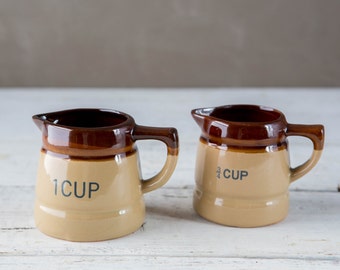 Vintage measuring cups-Food Photography Prop