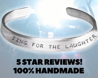 Dream On Aerosmith Jewelry Handmade Aluminum Bracelet Steven Tyler Joe Perry