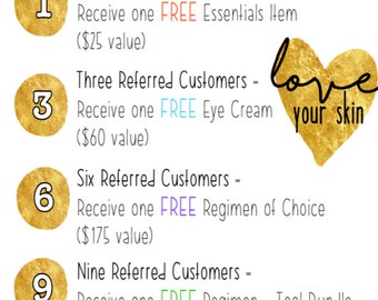 Rodan + Fields Referral Program