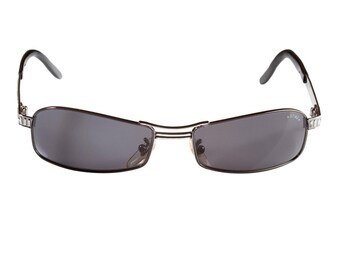 Sting vintage sunglasses 80s, made in Italy. Summer SALE! 100% original designer sunglasses. Wrap rectangular sunglasses w mirrored lens