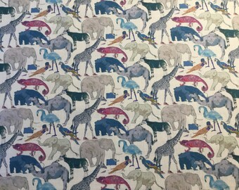 Liberty fabric Queue for the zoo