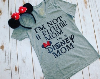 I'm Not A Regular Mom I'm a Disney Mom Shirt- disneyland- disneyworld- disney obsessed- disney trip outfit- gift for her- Mother's Day gift