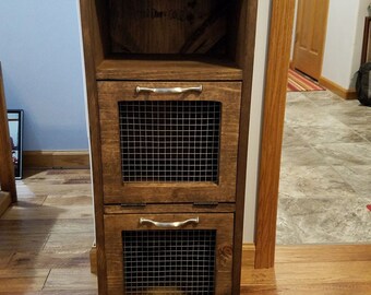 Photo for country style vegetable bin